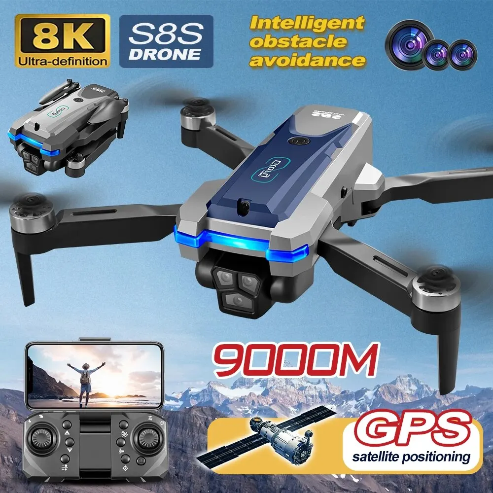 Drone Gps Mount - S8S Drone lipat 5G Wifi 8K