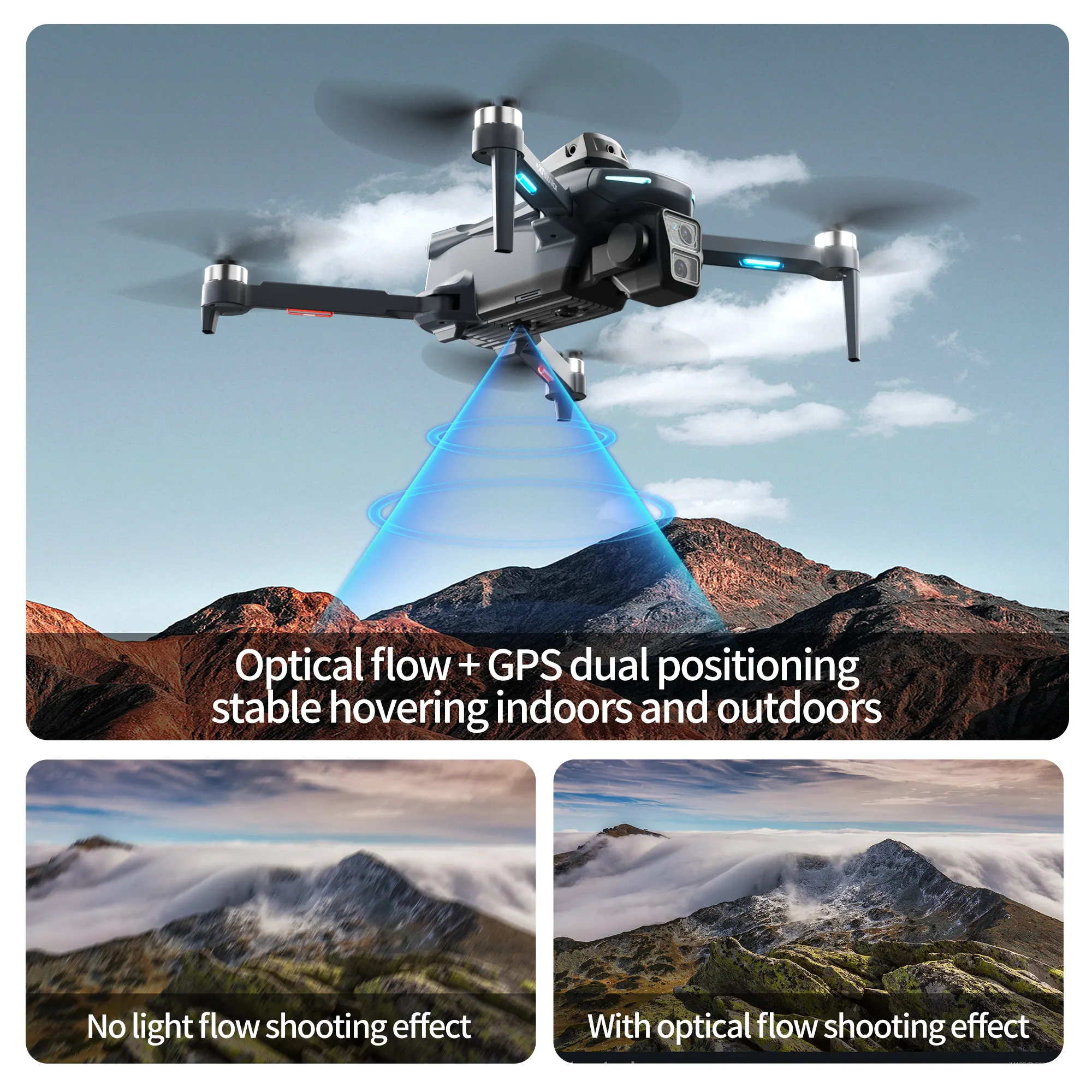 Drone Profesional XT606 Origin - Drone Gps Mount ulasan dan harga