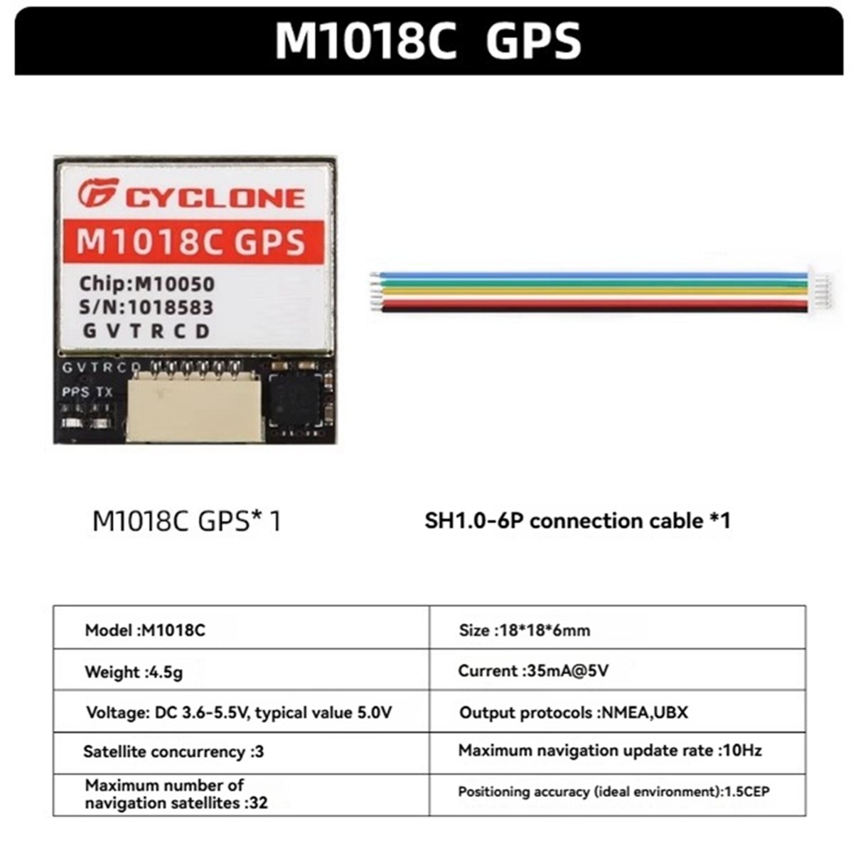 AAAE M1018C M10 Modul GPS Teri - Drone Compass ulasan dan harga