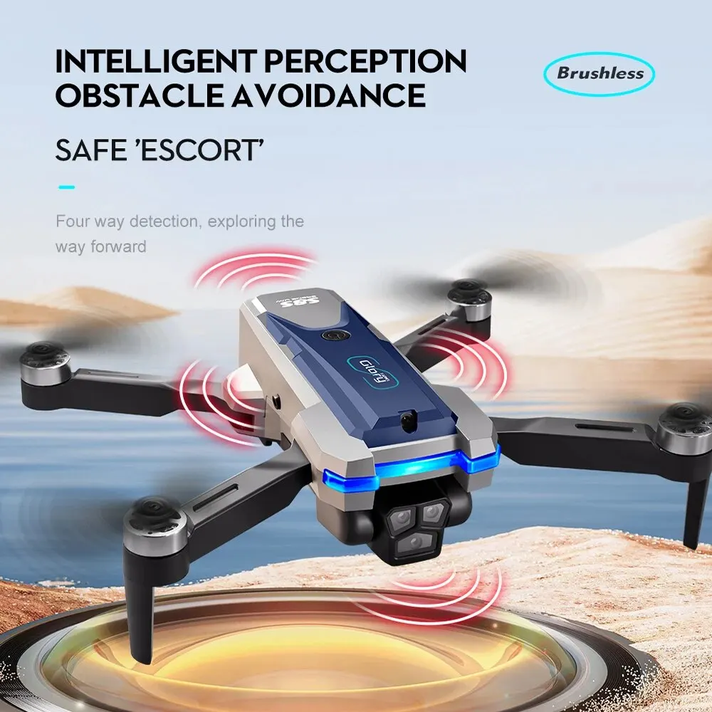S8S Drone lipat 5G Wifi 8K HD, - Drone Gps Mount ulasan dan harga